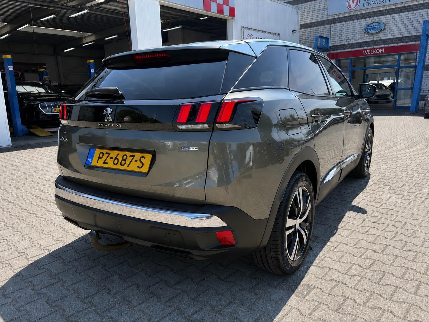 Peugeot 3008 1.2 PureTech Allure Automaat, Auto's, Peugeot, 12 maanden, Stof, Gebruikt, 1199 cc