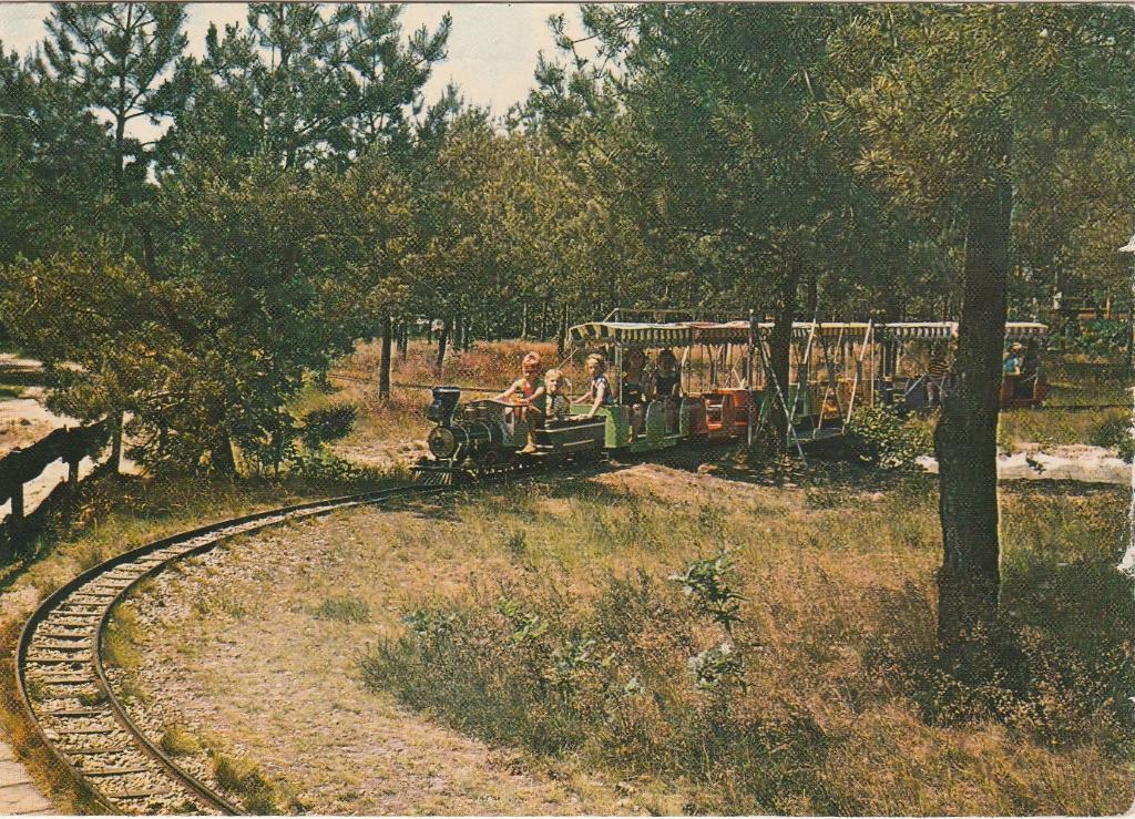 WESTERHOVEN Eurostrand Treintje, Verzamelen, Ansichtkaarten | Nederland, Verzenden, 1960 tot 1980, Gelopen, Noord-Brabant