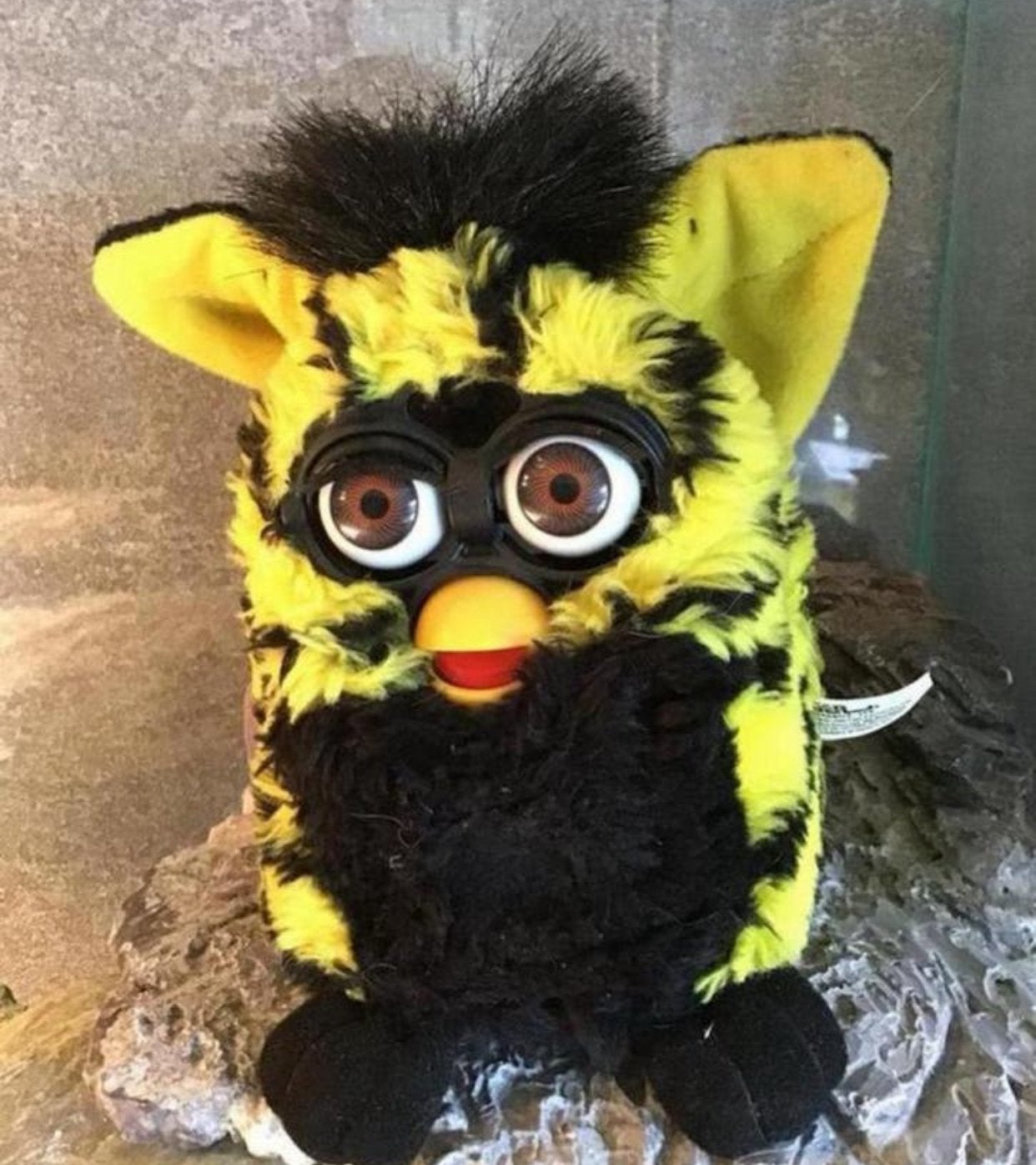 Vintage furby, Kinderen en Baby's, Ophalen of Verzenden, Zo goed als nieuw, Overige typen