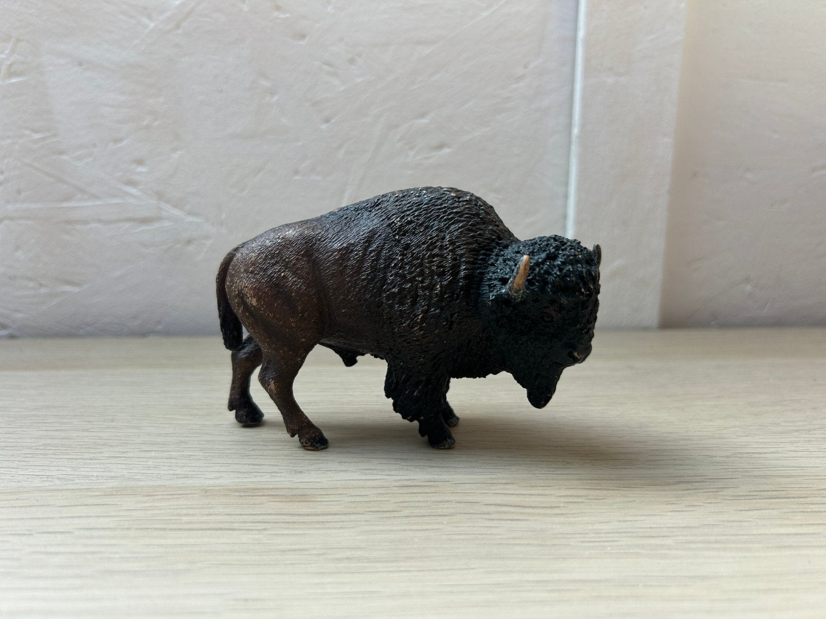 Schleich bizon, Verzamelen, Ophalen of Verzenden, Zo goed als nieuw, Paard, Beeldje of Figuurtje
