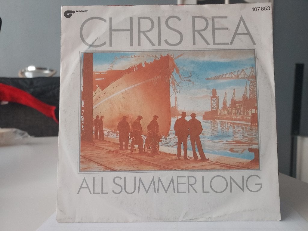 7" Single Chris Rea - All Summer Long / Dancing Shoes, Gebruikt, 7 inch, Ophalen of Verzenden, Pop