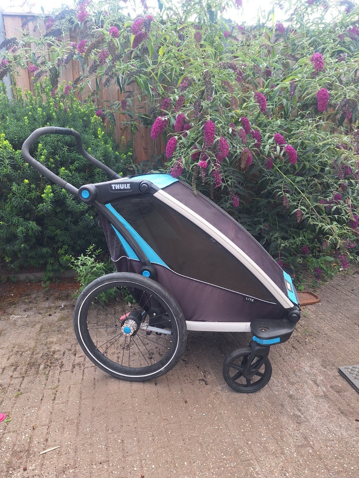 Thule Lite 1 Kinderkar met Thule askoppeling, Ophalen, Gebruikt, 20 tot 40 kg, Thule