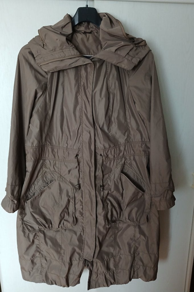 Zomerjas / tussen jas met capuchon, maat 46 /48, Kleding | Dames, Grote Maten, Ophalen of Verzenden, MS Mode, Groen, Jas of Mantel