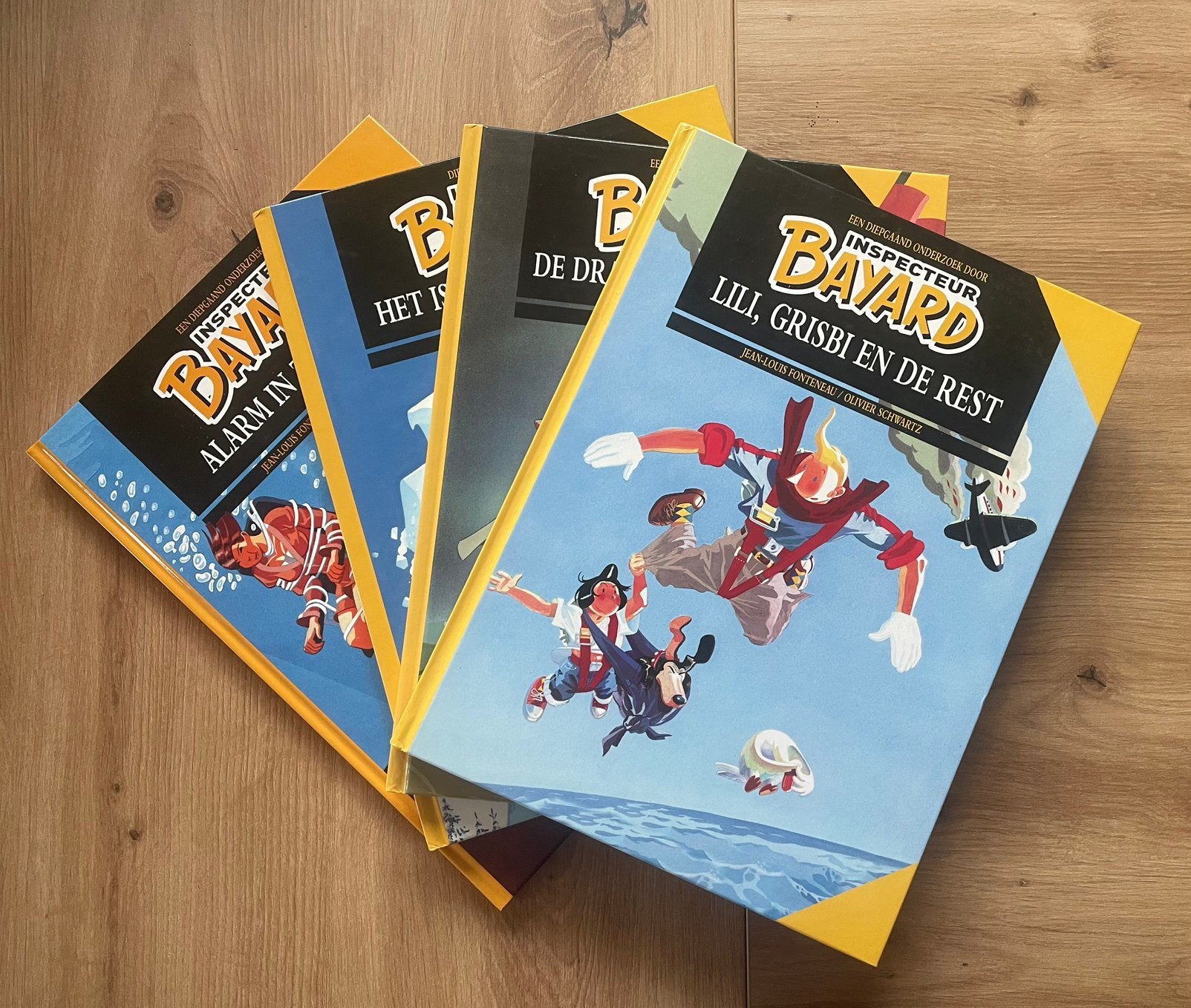 Inspecteur Bayard, deel 1,2,3,5., Meerdere comics, Ophalen of Verzenden, Zo goed als nieuw, Europa