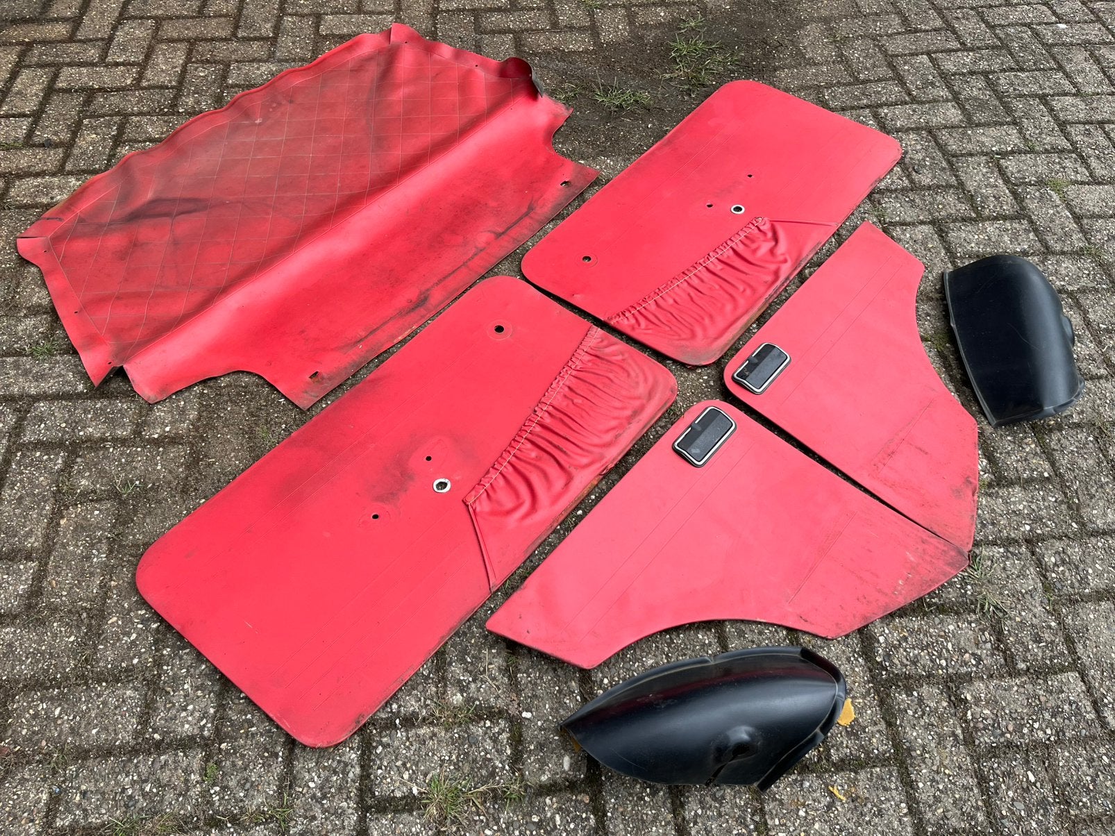 Fiat 850 bekleding, Auto-onderdelen, Ophalen, Fiat