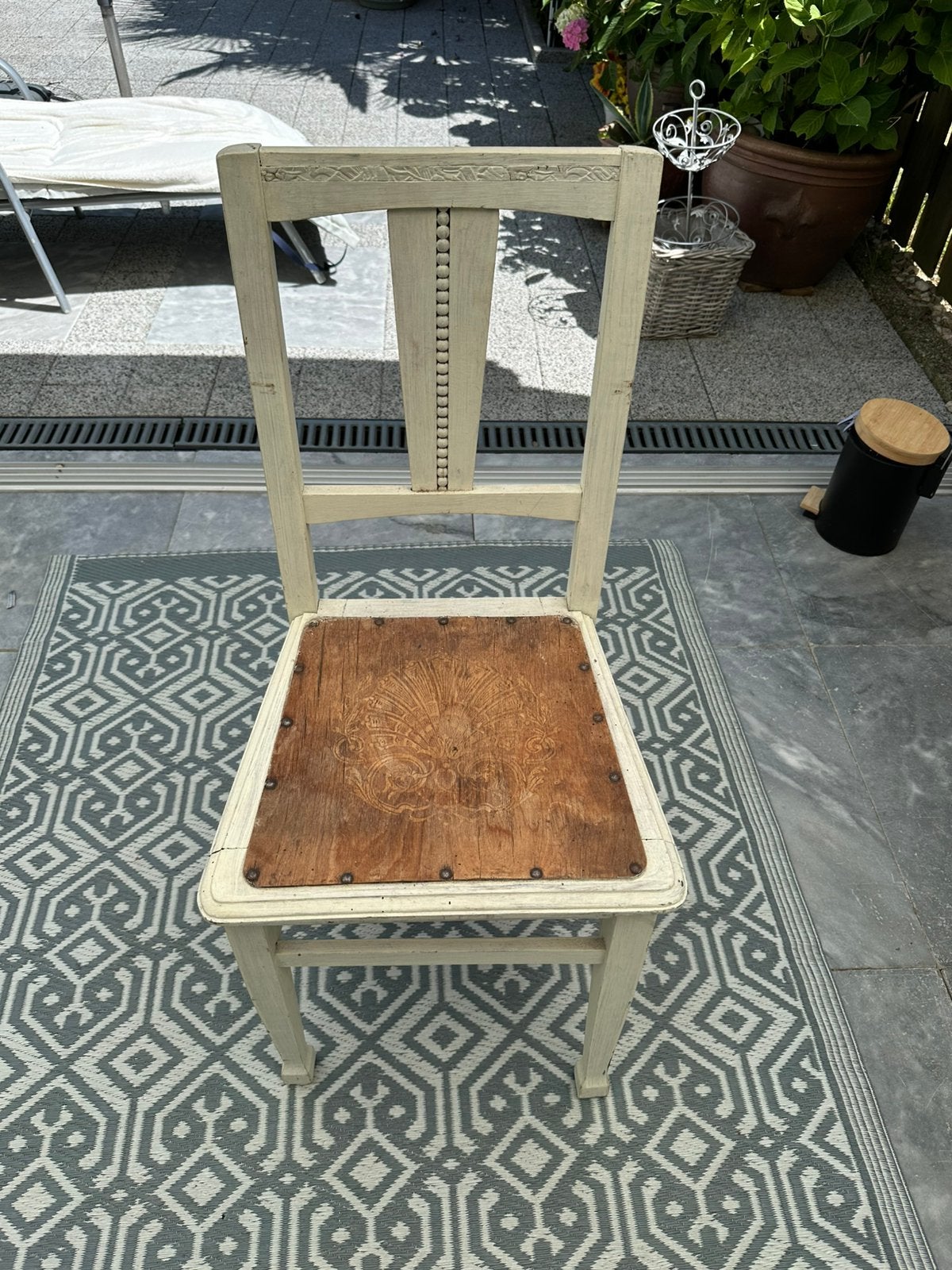 Antieke stoel, Antiek en Kunst, Antiek | Meubels | Stoelen en Banken, Ophalen