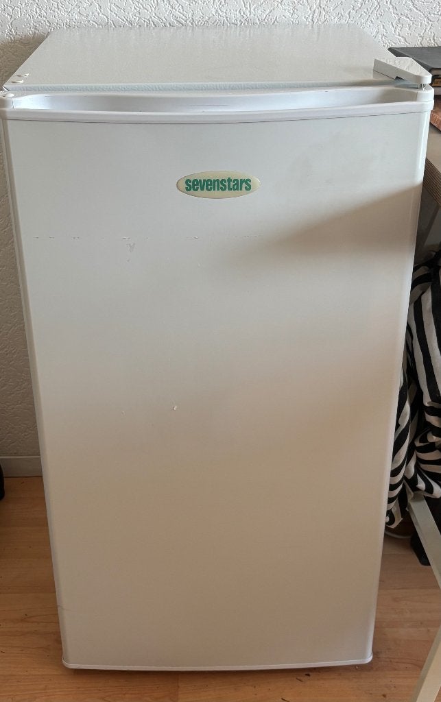 Sevenstars KC-91R Koelkast 91L - Wit, 75 tot 100 liter, Zo goed als nieuw, Met vriesvak, Ophalen