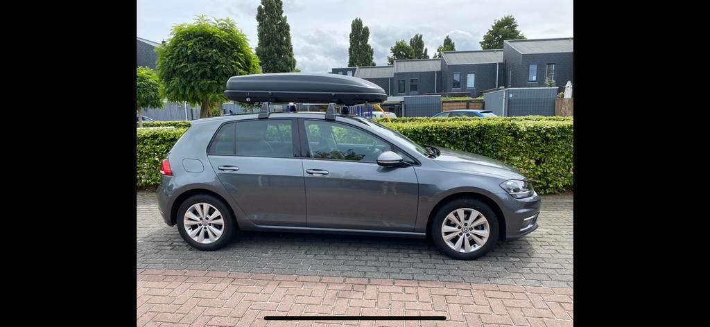 Originele volkswagen 7 dakdragers + bagagebox/dakkoffer, Ophalen