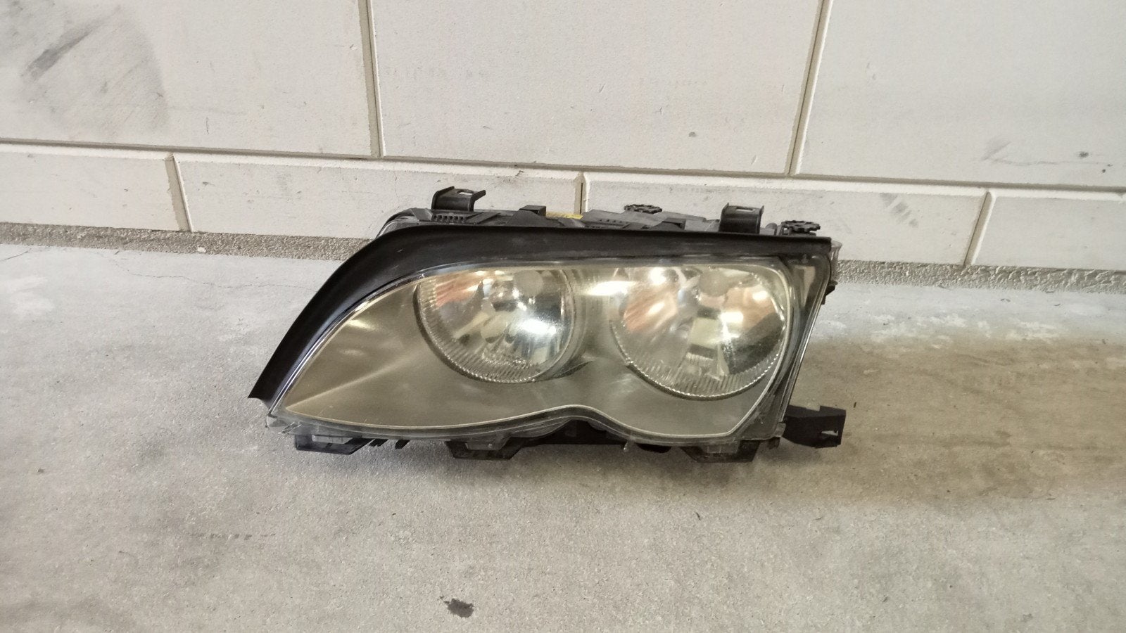 BMW E46 330i facelift koplamp, Ophalen, Gebruikt, BMW