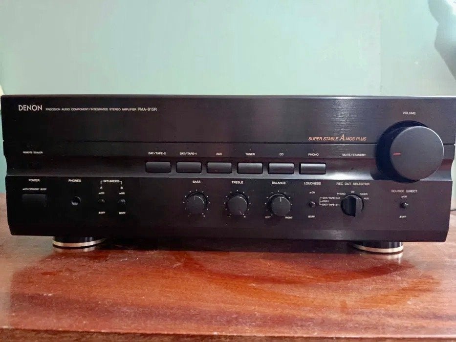 Vintage DENON PMA 915R Mosfet A-plus & MM/MC PHONO, Ophalen, Gebruikt, Denon, 120 watt of meer