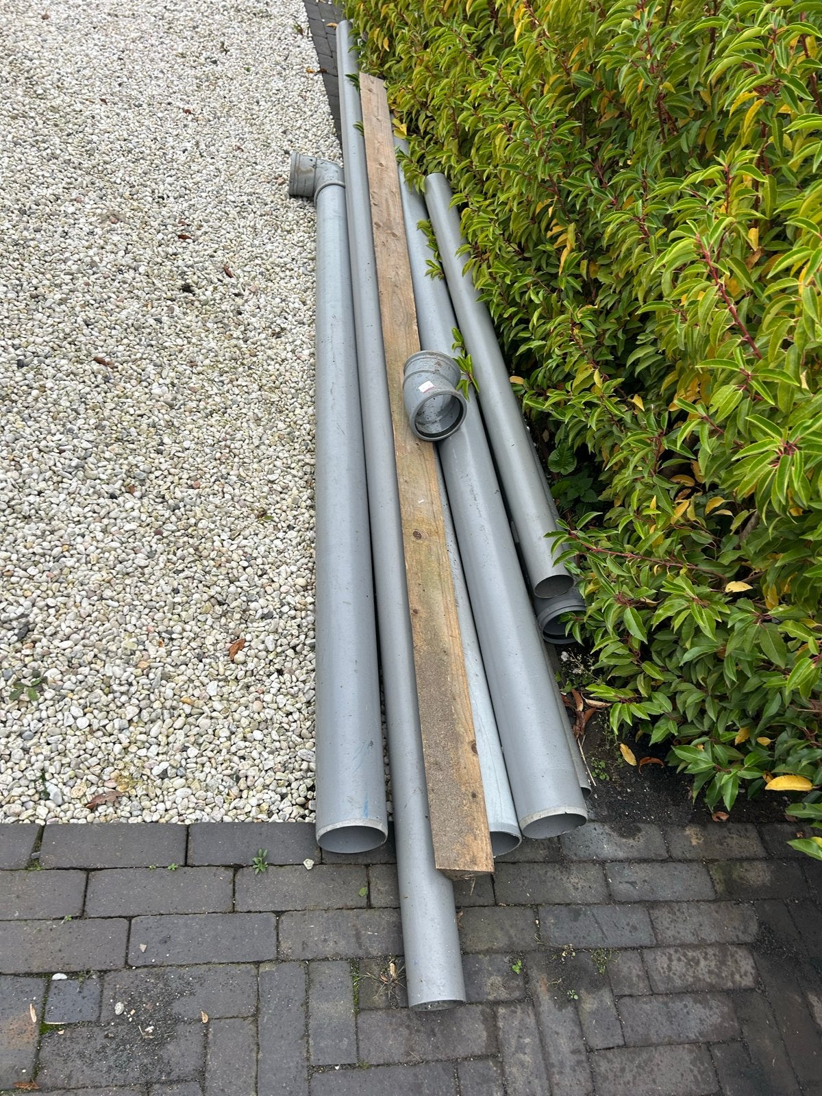 Diverse PVC afvoerbuizen en bochten, gebruikt, Ophalen, Afvoer, Gebruikt, Pvc