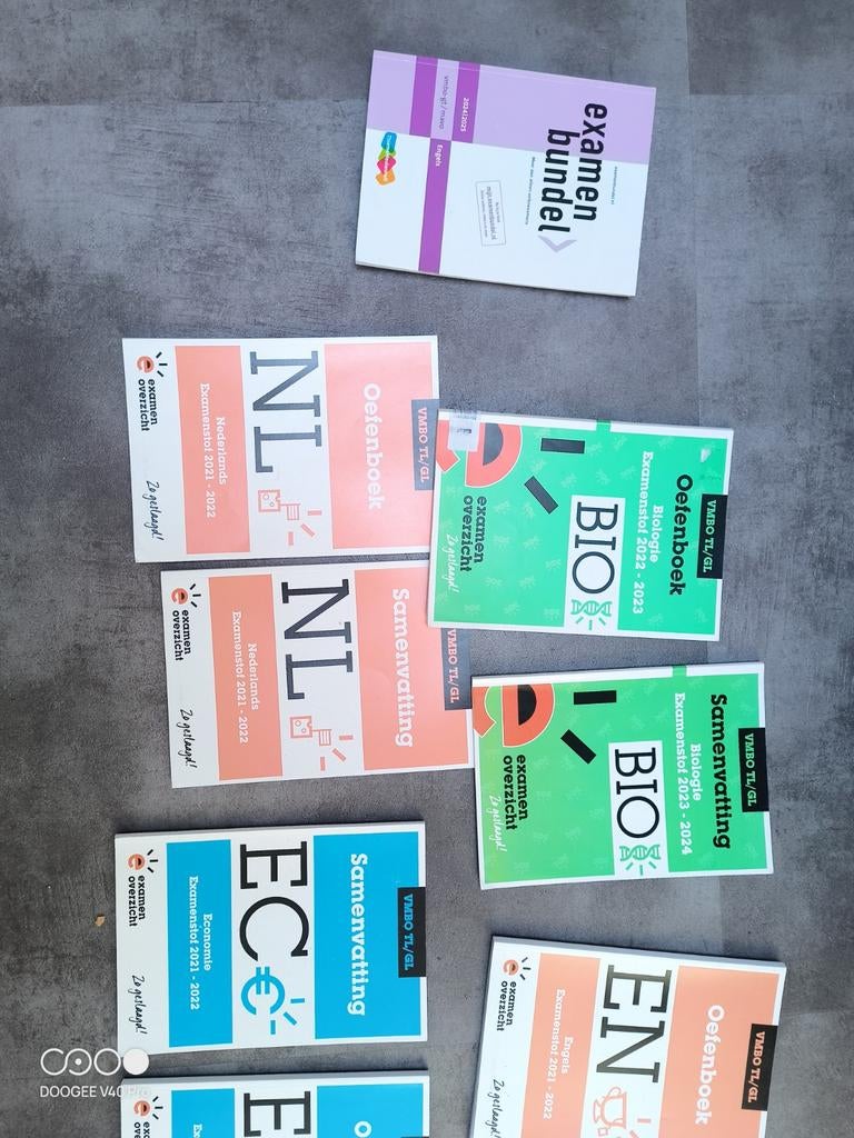 Examenbundels en samenvattingen VMBO TL/GL, Ophalen of Verzenden, Gelezen, VMBO, Nederlands