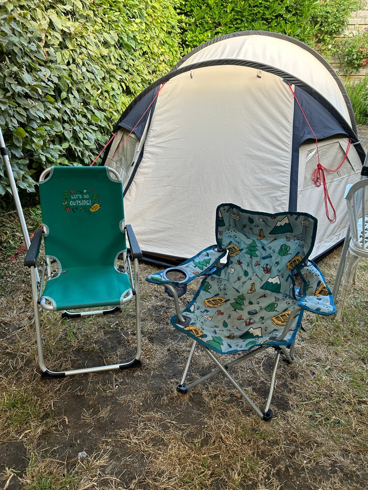 Twee Wander Wonder kindercampingstoelen, Ophalen of Verzenden, Gebruikt, Campingstoel