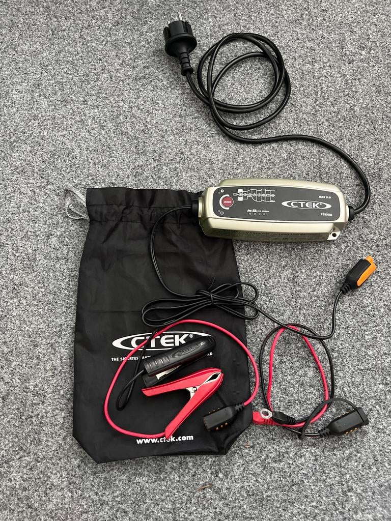 CTEK MXS 5.0 acculader - Zo goed als nieuw, Auto-onderdelen, Accu's en Toebehoren, Ophalen of Verzenden, Gebruikt, Universele onderdelen