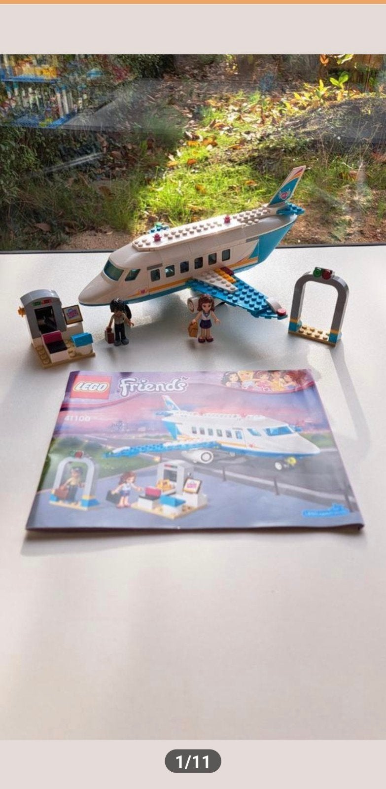 LEGO Friends 41100 Heartlake Privéjet incl. doos, Ophalen, Zo goed als nieuw