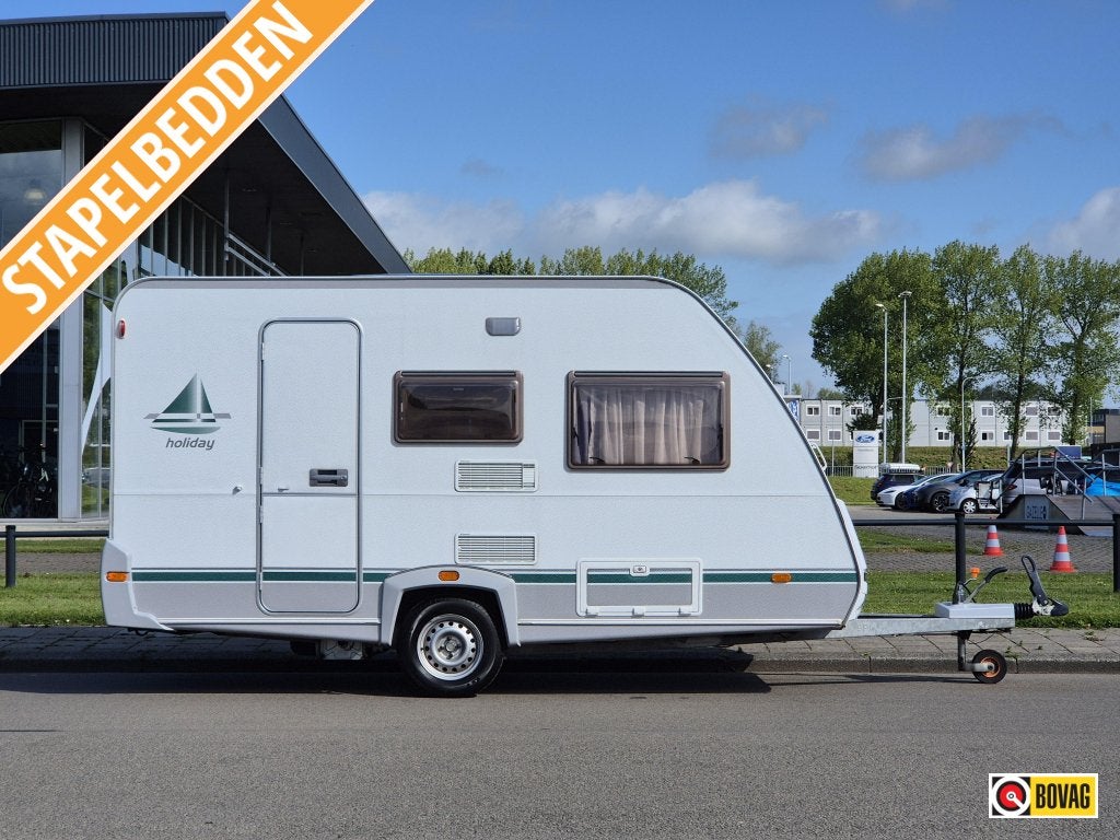 Eifelland Holiday 390 TK, Caravans en Kamperen, Caravans, Standaardzit, Bedrijf, 750 - 1000 kg, Eifelland