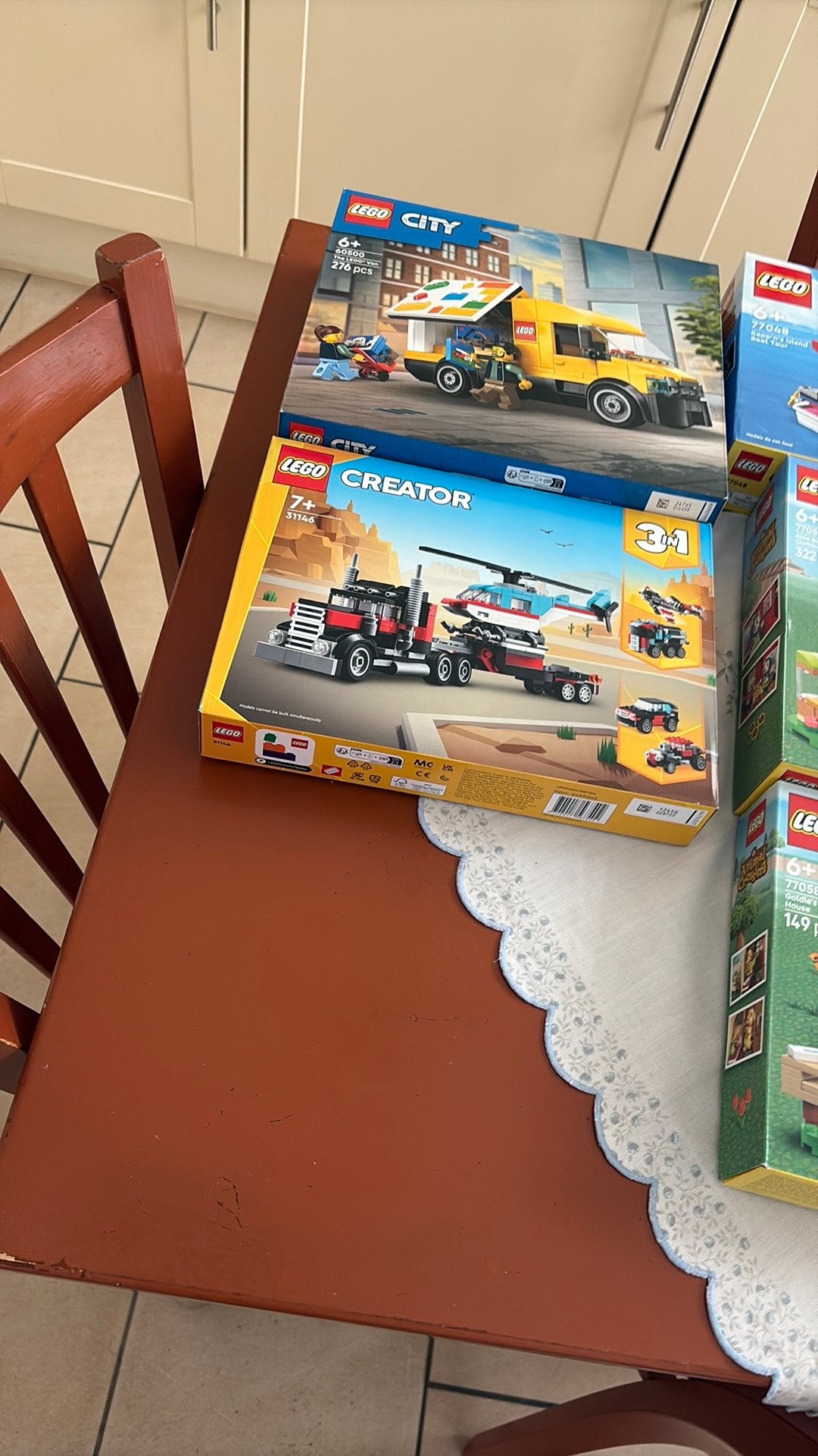 Lego 60500 31146 77048 77055 78058, Ophalen, Zo goed als nieuw