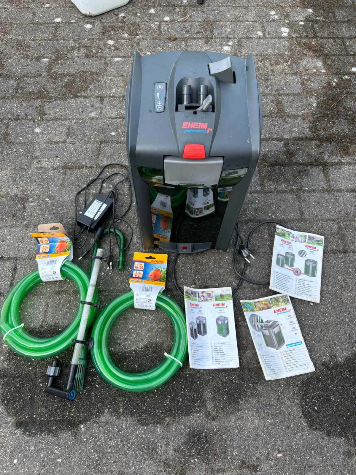 EHEIM Professionel 3e 600L Thermo, Ophalen, Gebruikt, Filter
