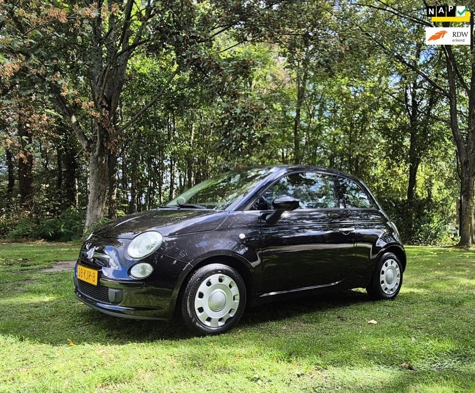 Fiat 500 1.2 Pop bj.2009 Autom|Airco|Nap., Euro 5, Stof, 1242 cc, 4 cilinders