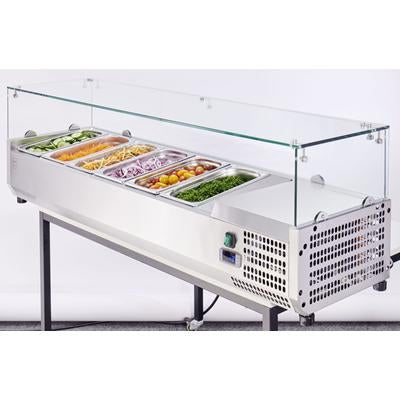 Koelvitrine opzetvitrine koudbuffet te huur bij Fresh!, Ophalen, Nieuw, Overige
