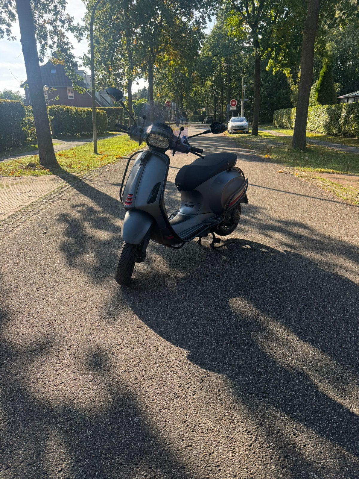Vespa sprint malossi 80cc met begrenzer 2024 model, Fietsen en Brommers, Ophalen, Zo goed als nieuw, Benzine, Vespa