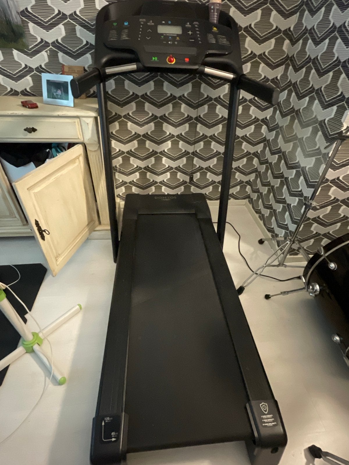 Domyos T540c Loopband - Perfect voor thuis trainen, Ophalen, Gebruikt, Metaal, Loopband