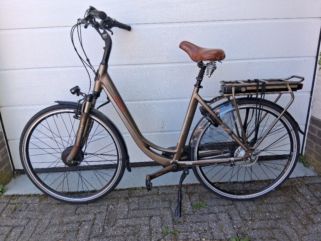 Stella Copenhague elektrisch fiets, Zo goed als nieuw, 51 tot 55 cm, 50 km per accu of meer, Ophalen