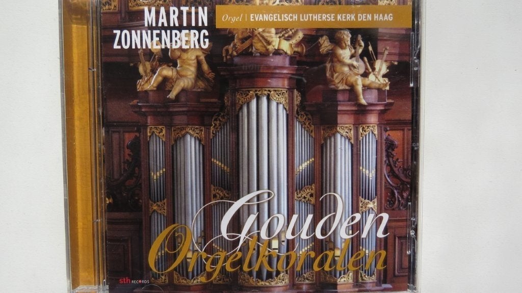 Cd orgel: Martin Zonnenberg, Gouden orgelkoralen, Den Haag, Ophalen of Verzenden, Zo goed als nieuw, Gospel