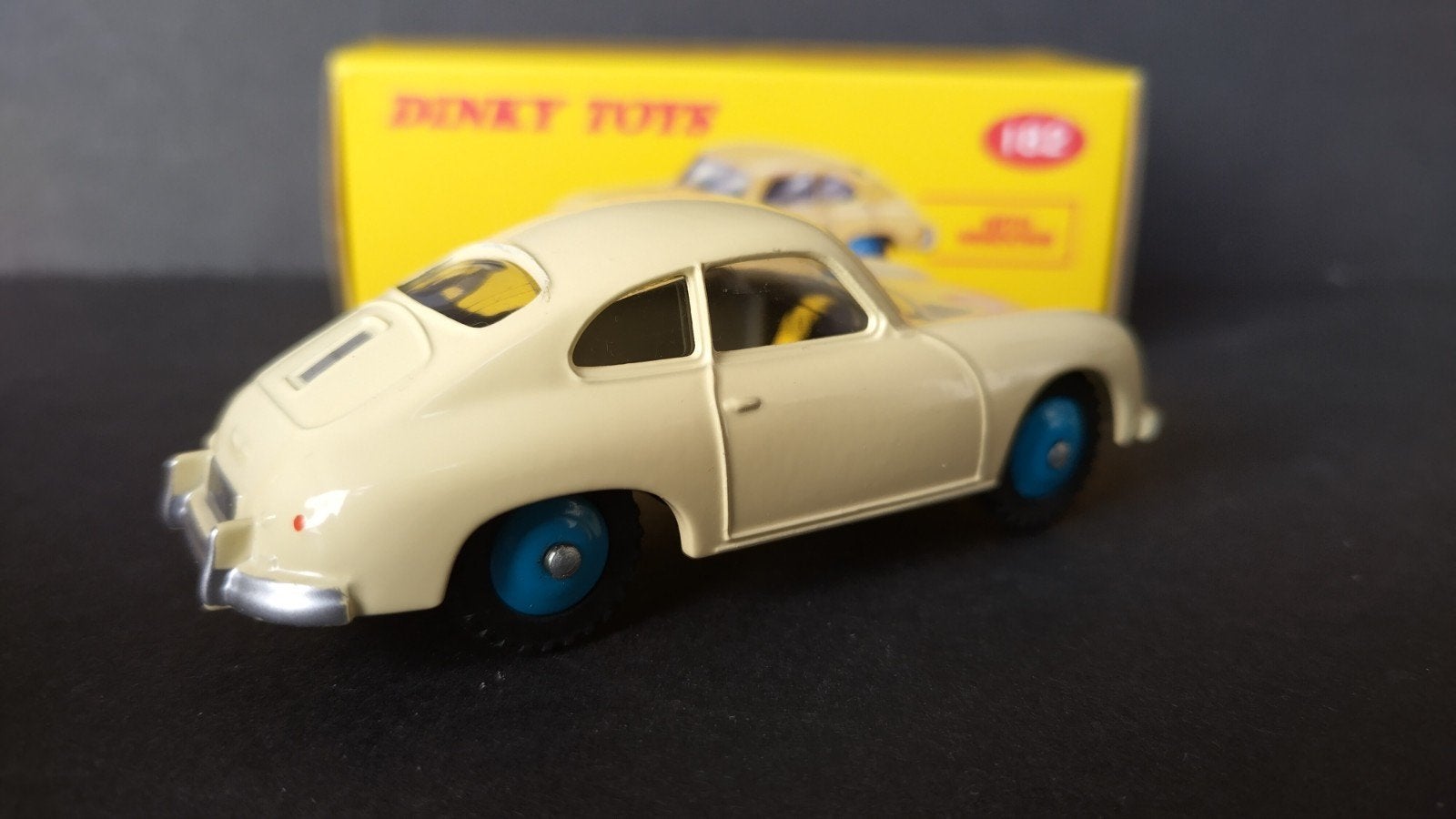 Porsche 356 a White 1:43 Dinky Toys Atlas Re-edition Pol, Hobby en Vrije tijd, Modelauto's | 1:43, Auto, Verzenden, ., Nieuw