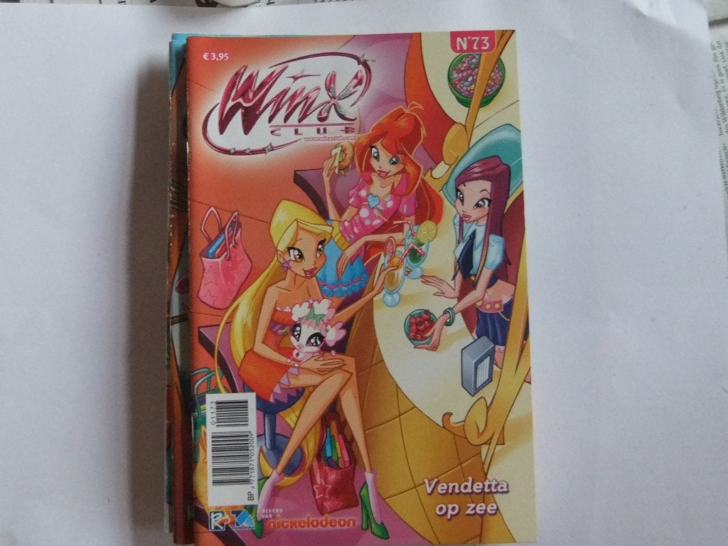 Winx club magazine nr 73 Vendetta op zee, Eén stripboek, Verzenden, Zo goed als nieuw