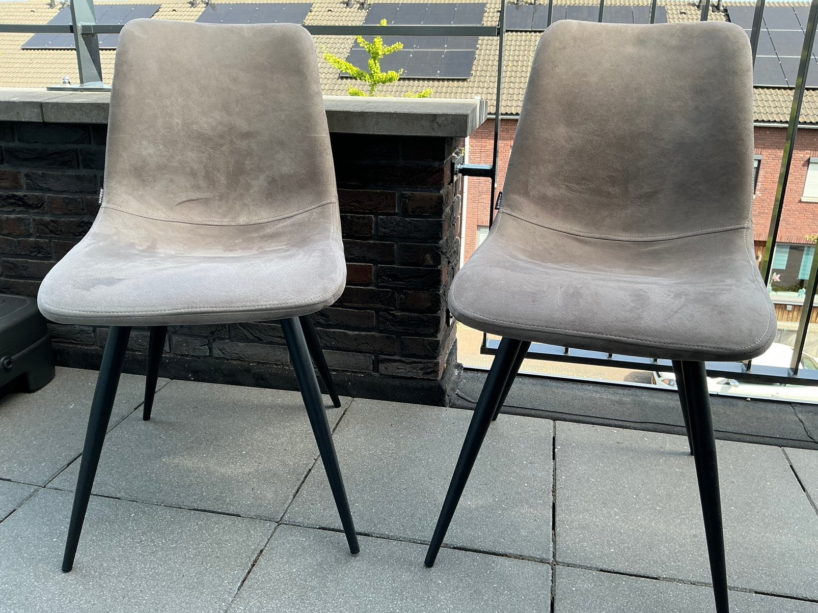 6 eetkamerstoelen zgan, Ophalen, Zo goed als nieuw, Overige kleuren, Vijf, Zes of meer stoelen