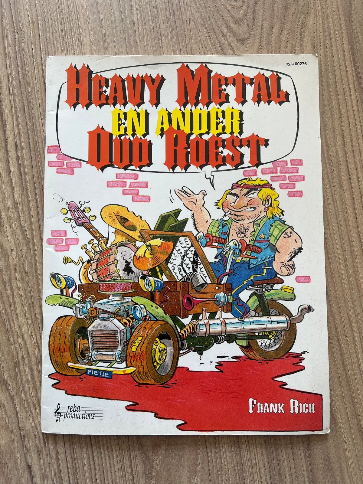 Gitaarboeken Frank Rich & Cees Hartog, Ophalen, Les of Cursus, Rock en Metal, Gitaar