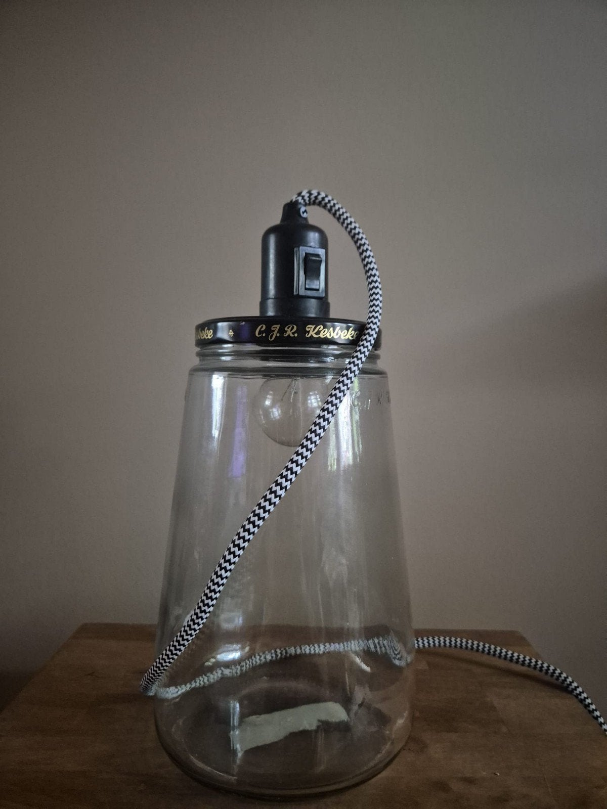 Kesbeke lamp, Ophalen of Verzenden, Gebruikt