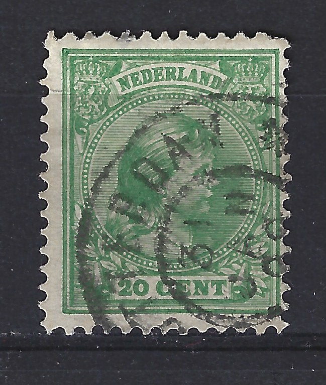 NVPH 40 gebruikt Wilhelmina 1891 : OUD NEDERLAND per stuk, Postzegels en Munten, Postzegels | Nederland, Ophalen of Verzenden