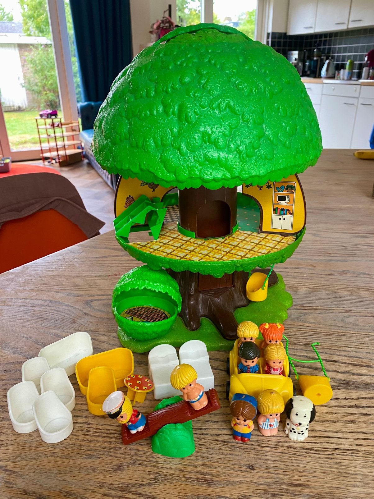 Vintage Kenner magische speelboom Klorofil Tree Tots, Ophalen of Verzenden, Gebruikt, Poppenhuis