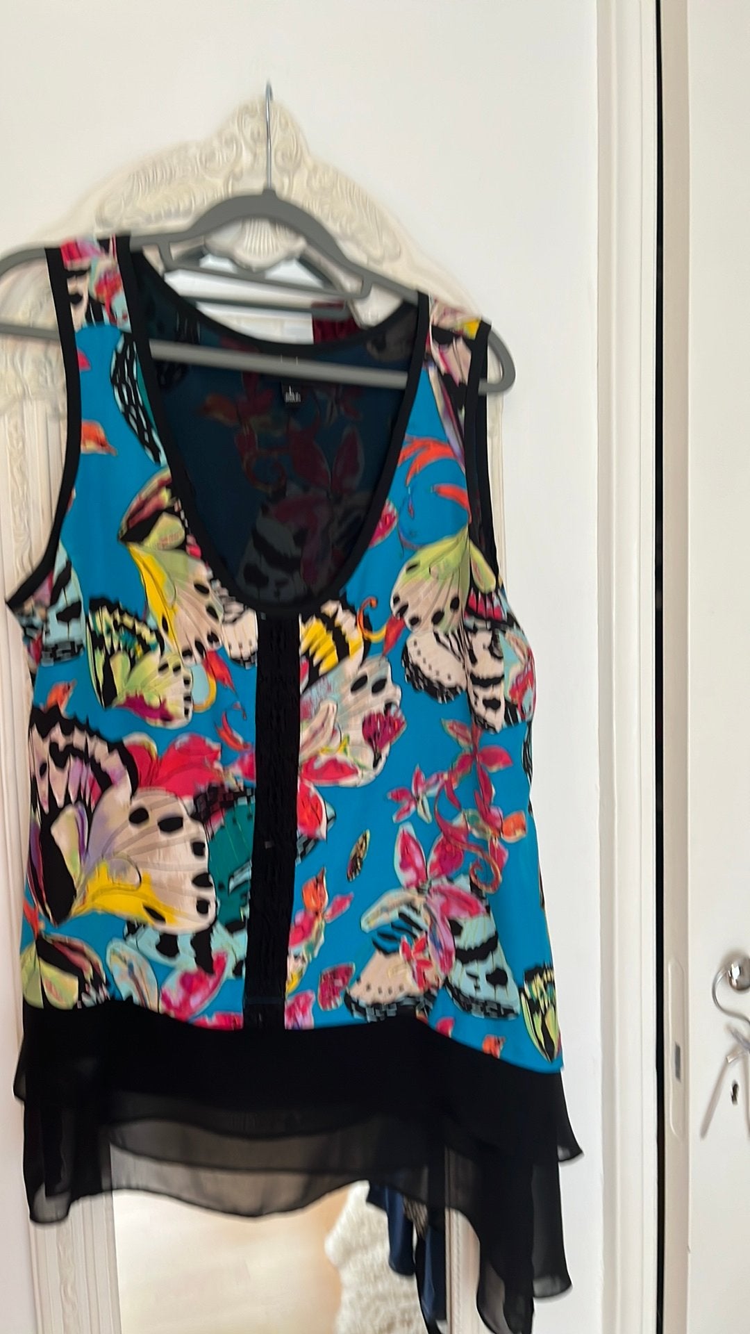 Blouse maat L, Kleding | Dames, Tops, Ophalen of Verzenden, Zo goed als nieuw, Korte mouw