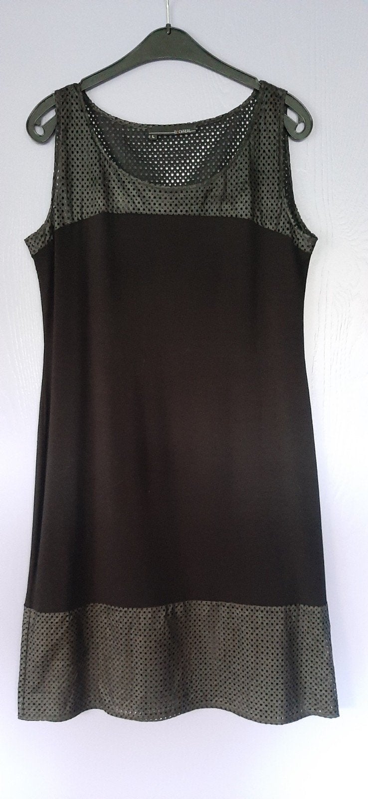 Elsewhere jurk met leuke details, zwart. Mt. L. Als nieuw., Kleding | Dames, Elsewhere, Zwart, Maat 42/44 (L), Ophalen of Verzenden