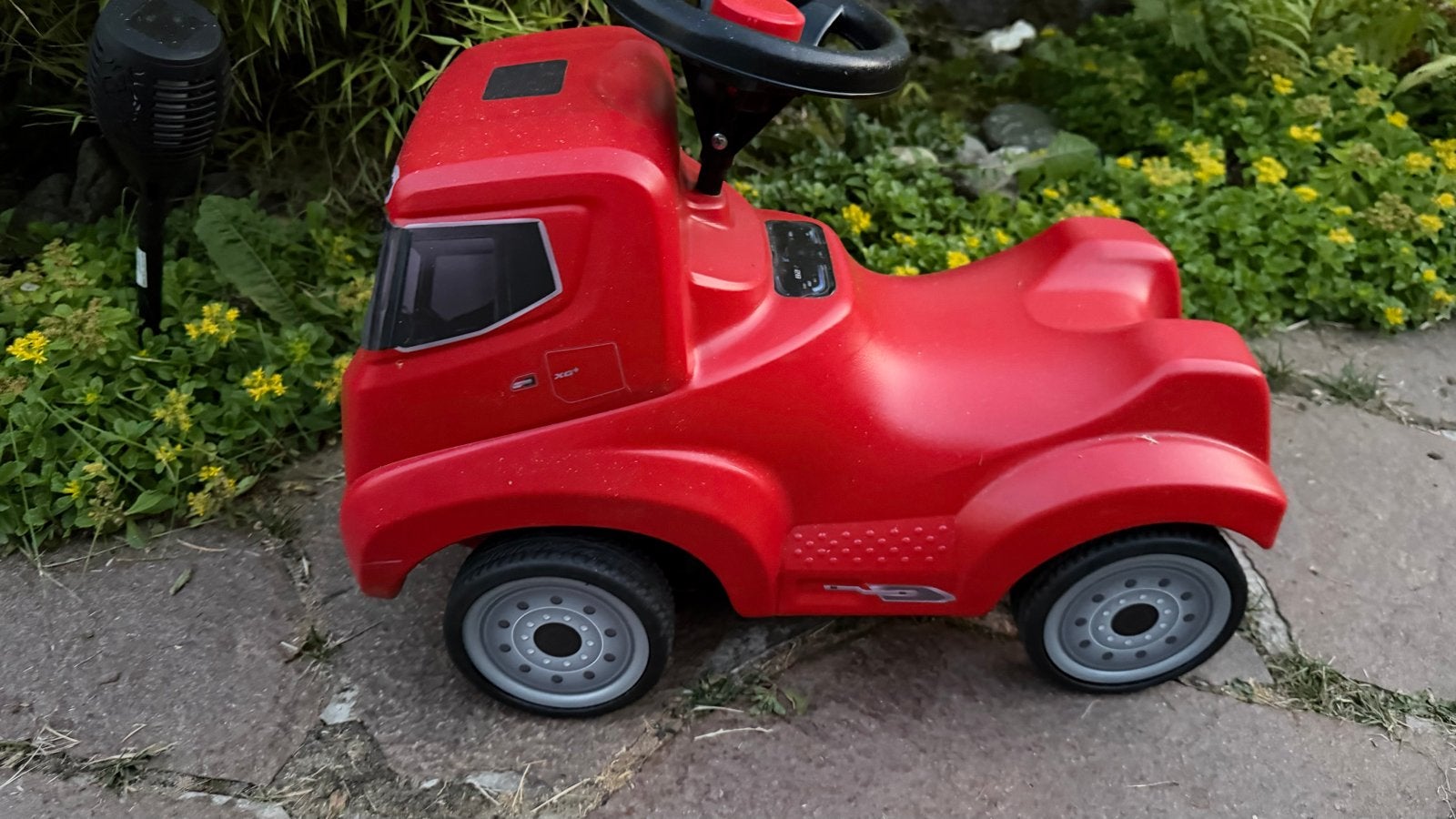 DAF XG+ loopautootje - Rood loopvoertuig voor kinderen, Kinderen en Baby's, Speelgoed | Buiten | Voertuigen en Loopfietsen, Zo goed als nieuw