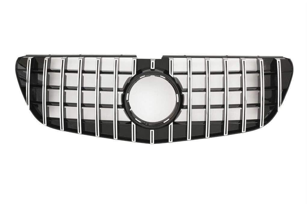 Grill Voor Mercedes Vito W447 AMG Look Zwart Chrome