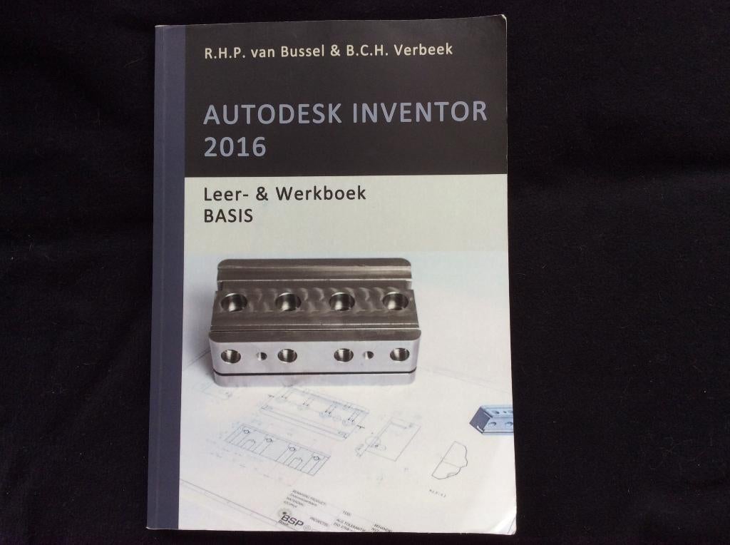 Autodesk inventor 2016 leer- en werkboek isbn 978908247302, Ophalen of Verzenden, Alpha, Zo goed als nieuw