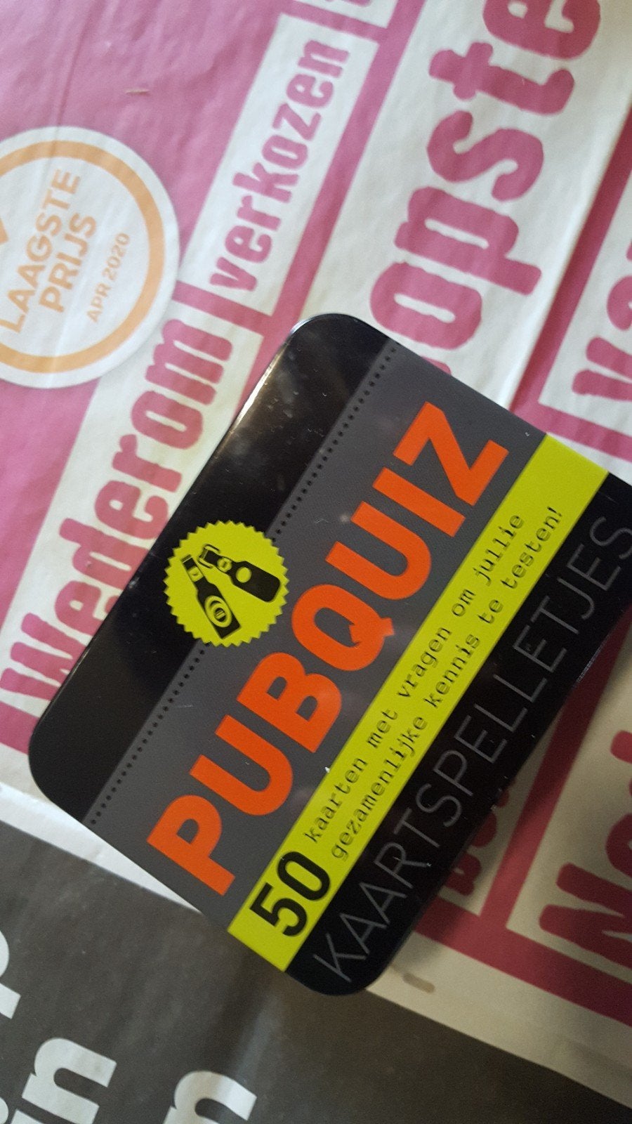 pubquiz kaarten net Nieuw, Ophalen of Verzenden, Nieuw
