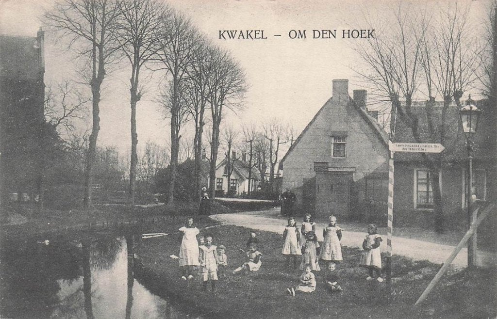 702-254-007 Kwakel Om Den Hoek, Verzenden, Voor 1920, Noord-Holland