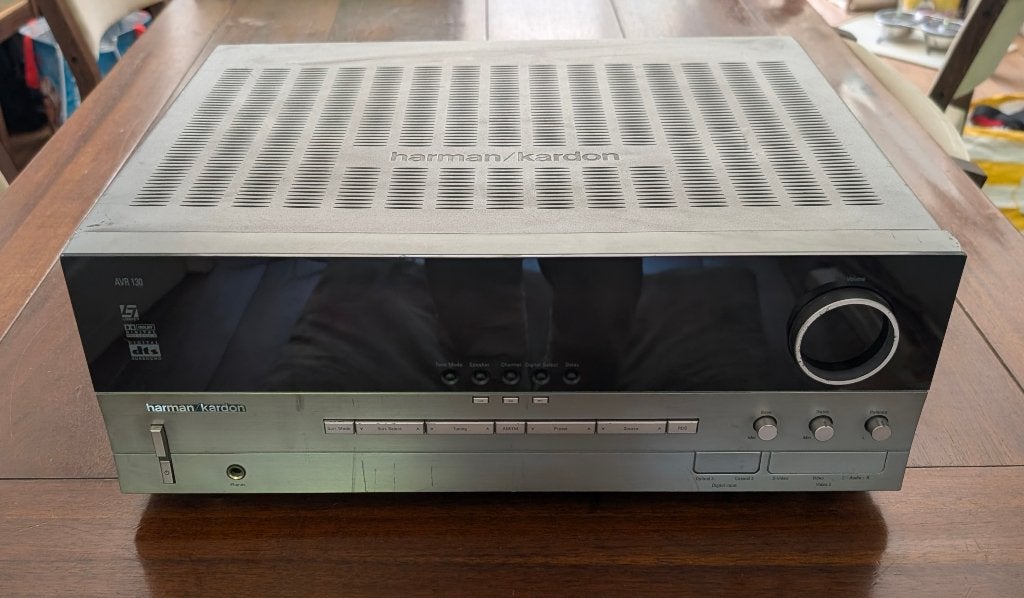 Harman Kardon AVR 130 Audio/Video receiver, Overige merken, Gebruikt, Ophalen of Verzenden, 120 watt of meer
