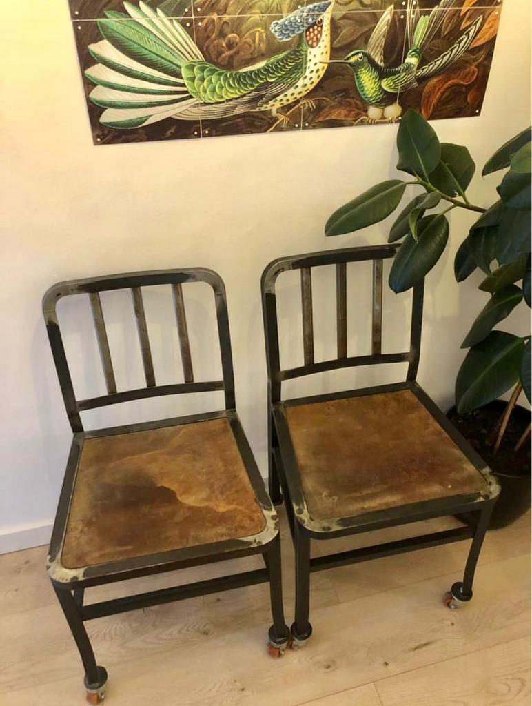 Metalen stoel Heerenhuis (metal chair), Ophalen