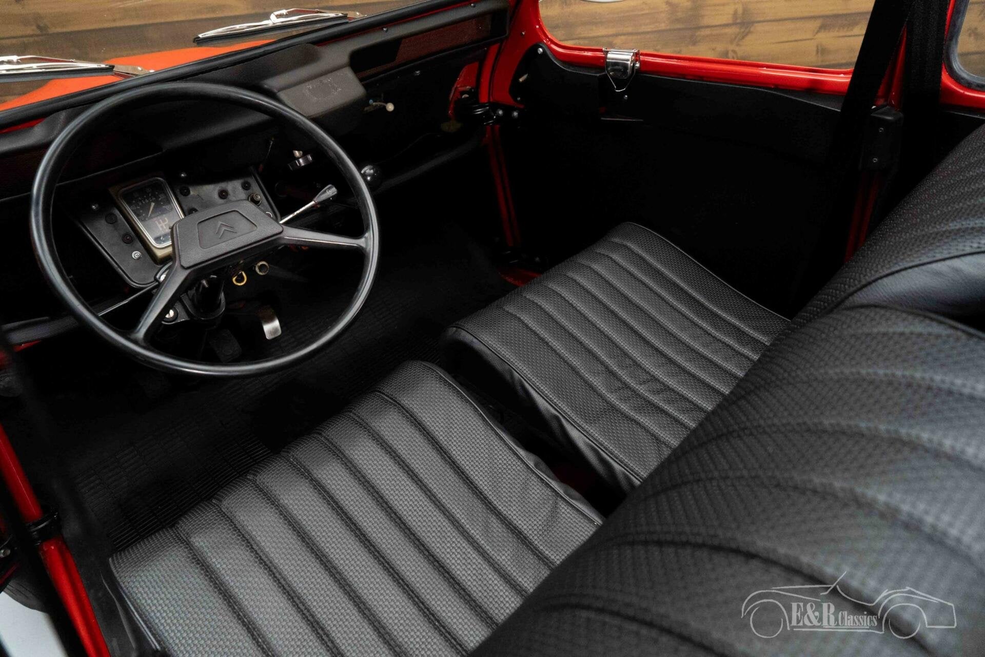 Citroën 2CV | Gerestaureerd | Historie bekend | 1985, Auto's, Oldtimers, Voorwielaandrijving, 602 cc, Zwart, 4 stoelen
