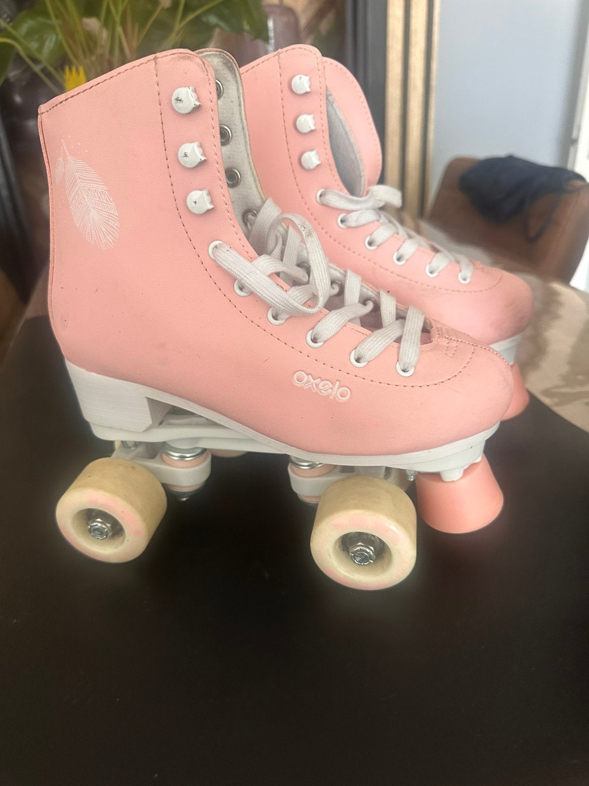 Retro rolschaatsen Oxelo – Maat 36 – Roze, Verzenden, Zo goed als nieuw