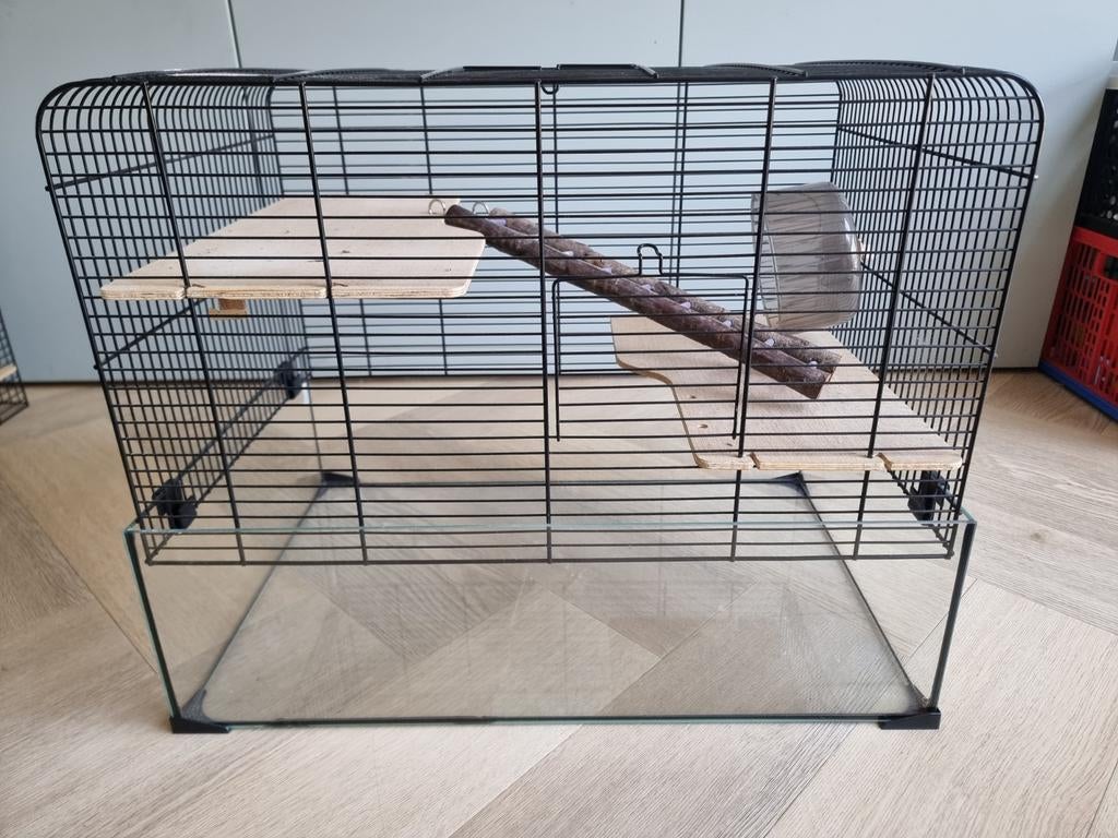 Hamster kooi nog geen jaar oud (Avonturia), Dieren en Toebehoren, Knaagdieren, Oktober