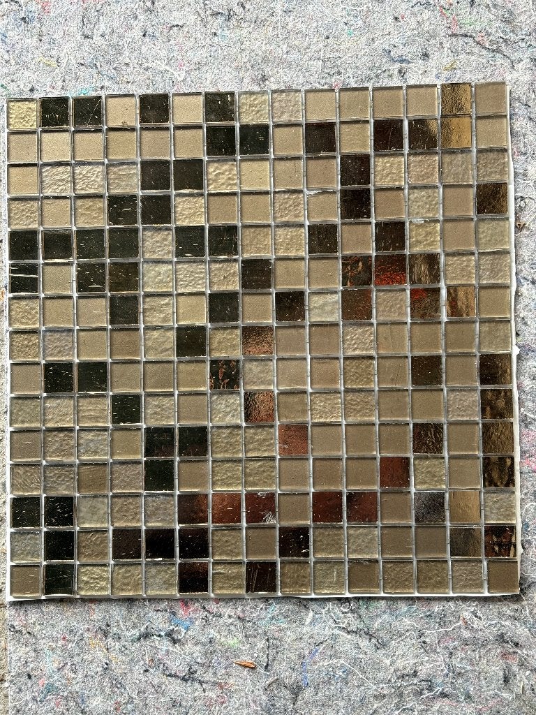 Mozaiek tegelmatjes op kunststof zijn 31x31cm voor op wand., Ophalen, Overige materialen, Wandtegels, Nieuw