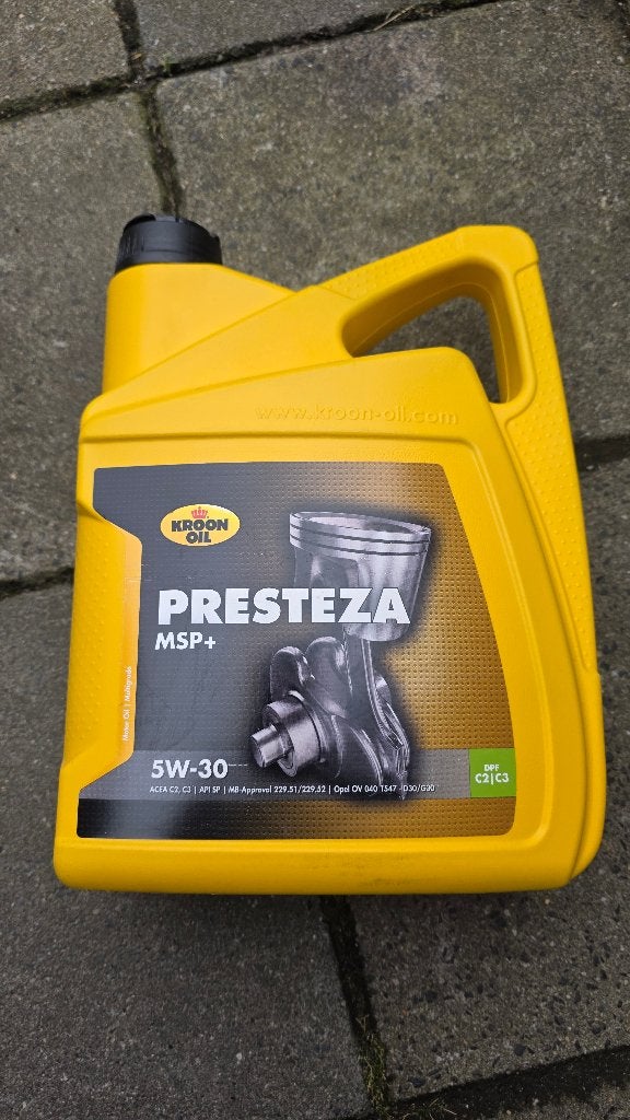 Nieuw 5 Liter - Kroon Olie Presteza 5W30, Ophalen of Verzenden
