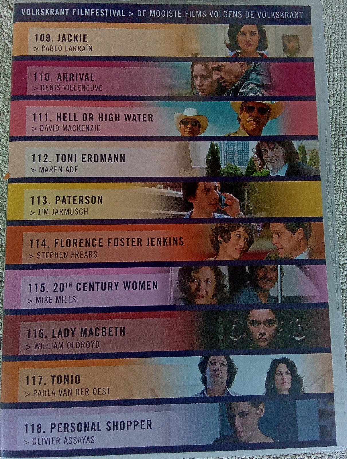 Volkskrant Filmfestival - De Mooiste Films 109-118 (10 dvds), Overige gebieden, Alle leeftijden, Nederlands, Ophalen of Verzenden